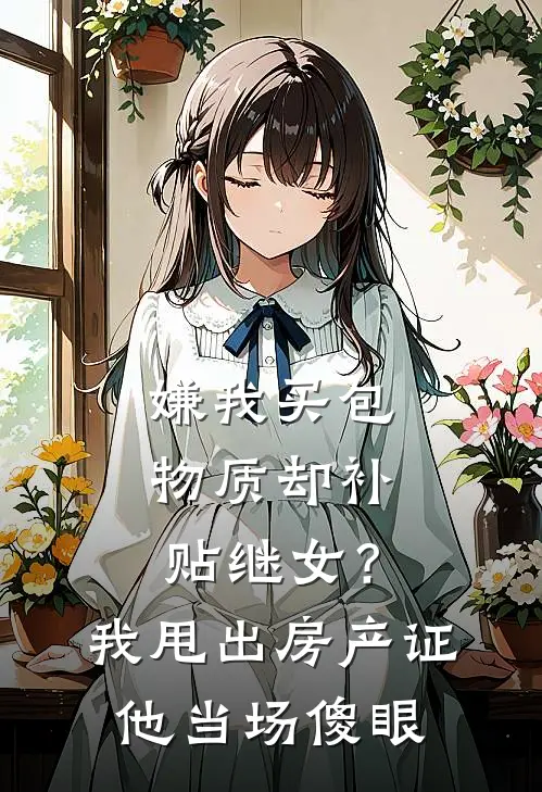嫌我买包物质却补贴继女？我甩出房产证，他当场傻眼