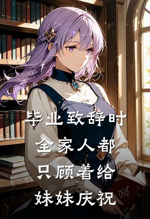 毕业致辞时,全家人都只顾着给妹妹庆祝
