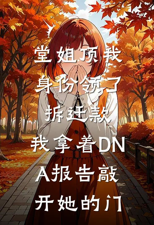 堂姐顶我身份领了拆迁款,我拿着DNA报告敲开她的门