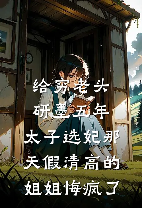 给穷老头研墨五年,太子选妃那天假清高的姐姐悔疯了