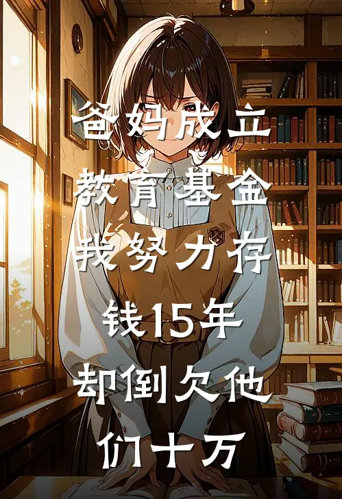 爸妈成立教育基金,我努力存钱15年,却倒欠他们十万