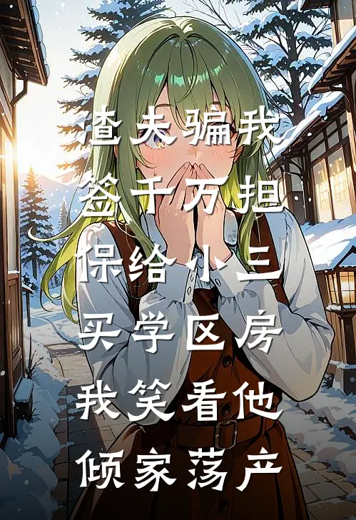 渣夫骗我签千万担保给小三买学区房，我笑看他倾家荡产