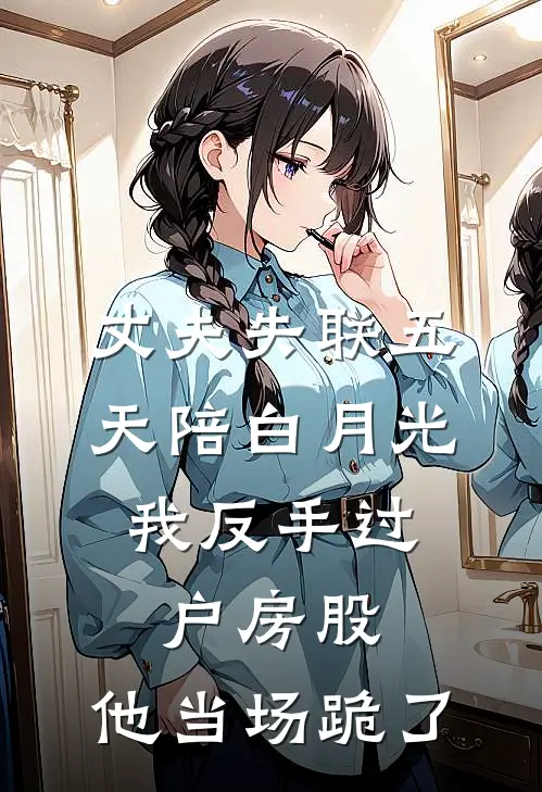 丈夫失联五天陪白月光,我反手过户房股,他当场跪了