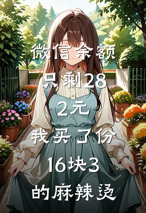 微信余额只剩28.2元,我买了份16块3的麻辣烫