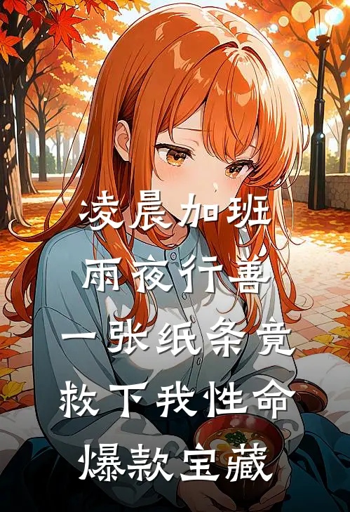 凌晨加班雨夜行善，一张纸条竟救下我性命爆款宝藏