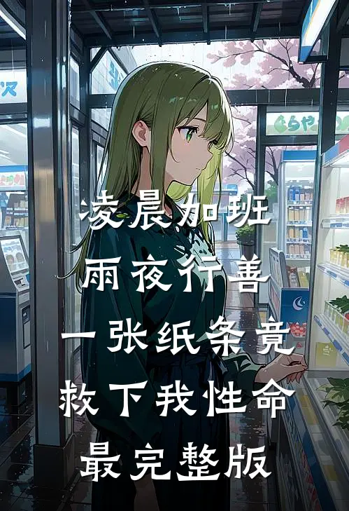凌晨加班雨夜行善，一张纸条竟救下我性命最完整版