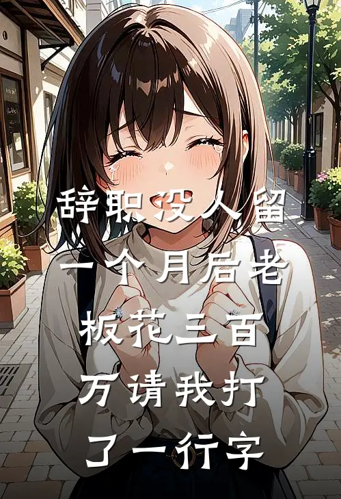 辞职没人留,一个月后老板花三百万请我打了一行字