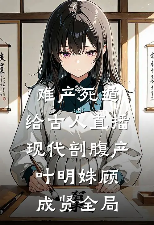 难产死遁，给古人直播现代剖腹产叶明姝顾成贤全局