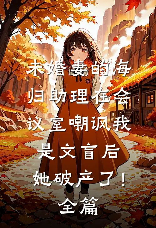 未婚妻的海归助理在会议室嘲讽我是文盲后，她破产了！全篇