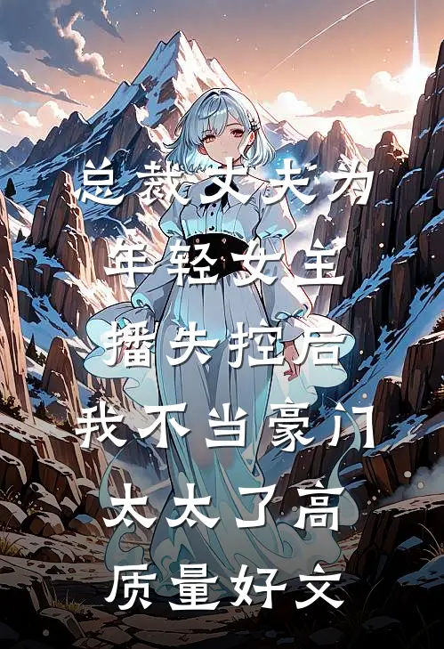 总裁丈夫为年轻女主播失控后，我不当豪门太太了高质量好文