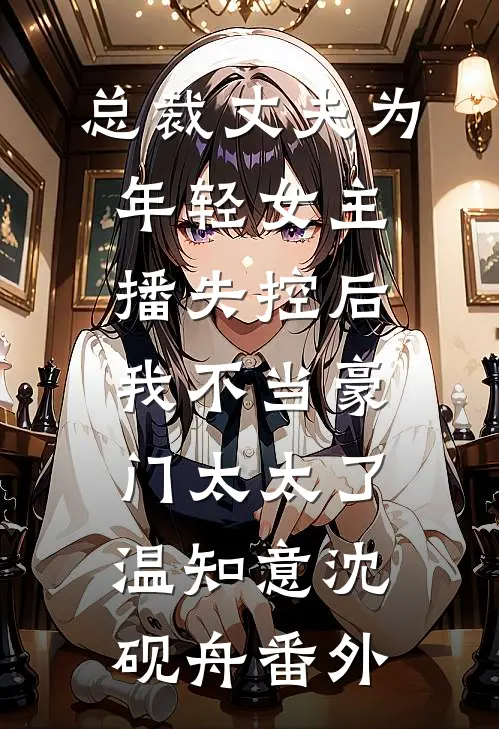 总裁丈夫为年轻女主播失控后，我不当豪门太太了温知意沈砚舟番外