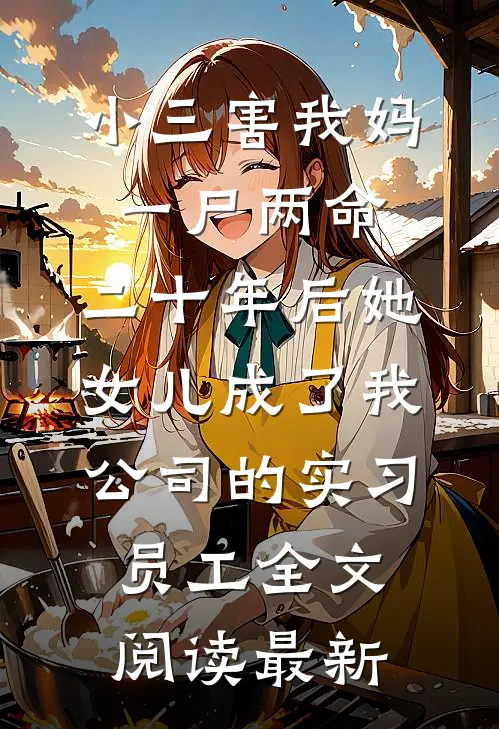小三害我妈一尸两命，二十年后她女儿成了我公司的实习员工全文阅读最新