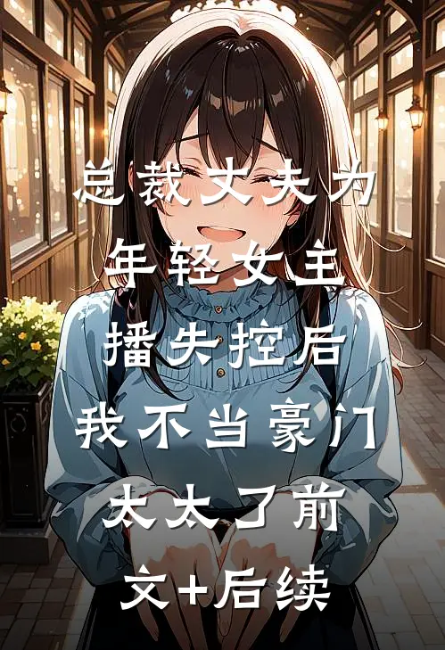总裁丈夫为年轻女主播失控后，我不当豪门太太了前文+后续