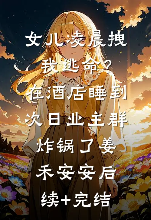 女儿凌晨拽我逃命?在酒店睡到次日,业主群炸锅了姜禾安安后续+完结