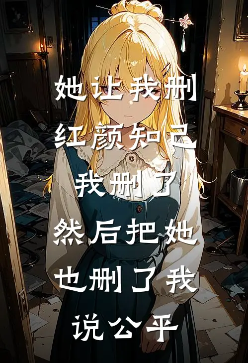 她让我删红颜知己我删了，然后把她也删了我说公平