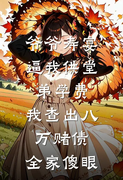 爷爷寿宴逼我供堂弟学费，我查出八万赌债，全家傻眼