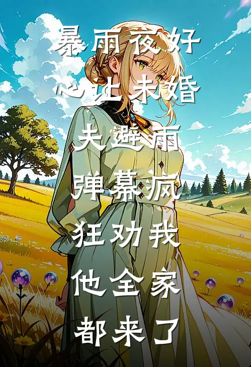 暴雨夜好心让未婚夫避雨，弹幕疯狂劝我：他全家都来了