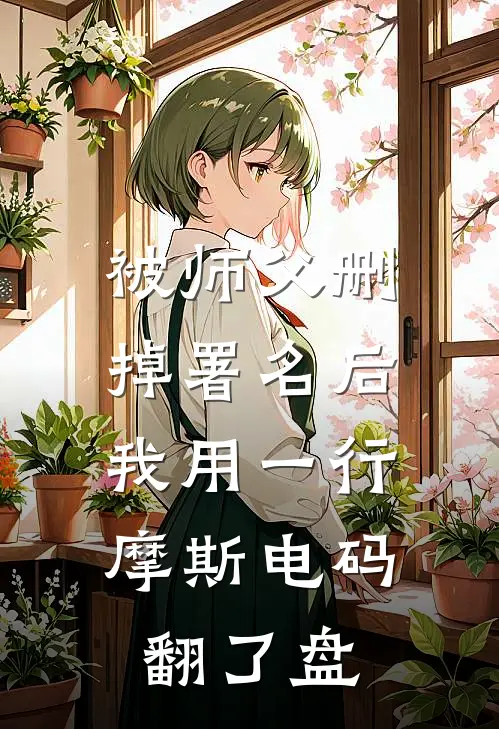 被师父删掉署名后，我用一行摩斯电码翻了盘