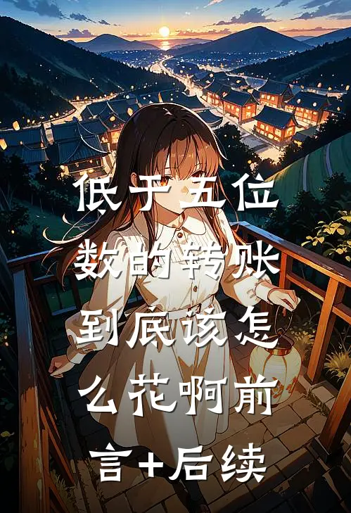 低于五位数的转账，到底该怎么花啊前言+后续