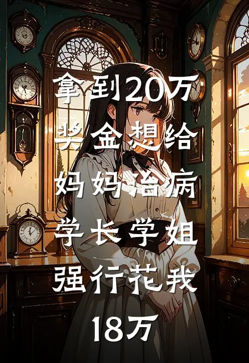 拿到20万奖金想给妈妈治病，学长学姐强行花我18万