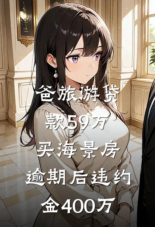 爸旅游贷款59万买海景房，逾期后违约金400万