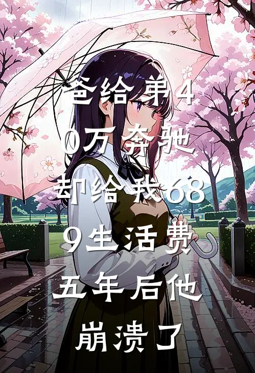 爸给弟40万奔驰，却给我689生活费；五年后他崩溃了