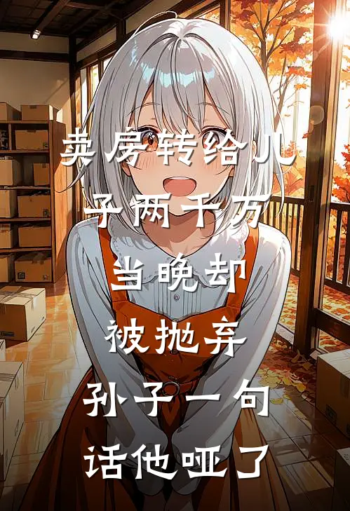 卖房转给儿子两千万，当晚却被抛弃，孙子一句话他哑了