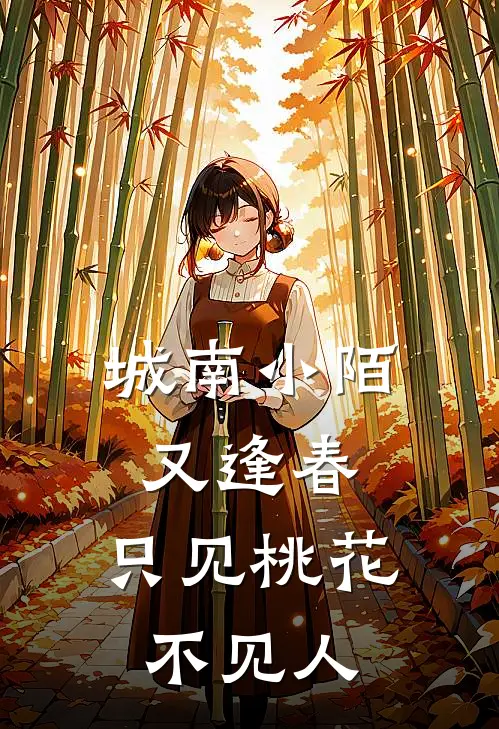 城南小陌又逢春,只见桃花不见人