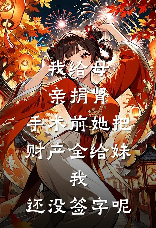 我给母亲捐肾，手术前她把财产全给妹，我：还没签字呢