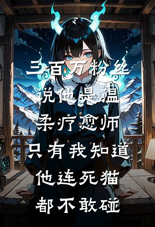 三百万粉丝说他是温柔疗愈师，只有我知道他连死猫都不敢碰