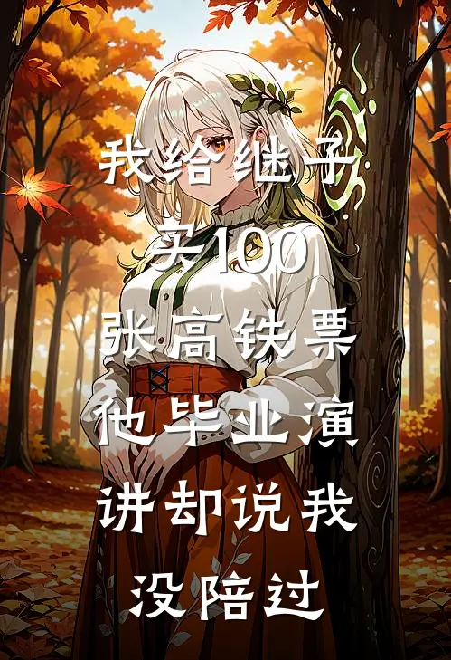 我给继子买100张高铁票，他毕业演讲却说我没陪过