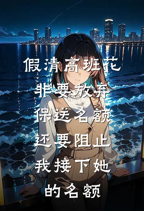 假清高班花非要放弃保送名额，还要阻止我接下她的名额