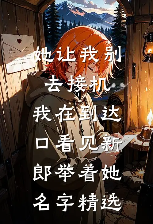她让我别去接机，我在到达口看见新郎举着她名字精选