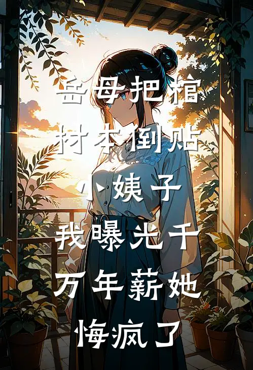 岳母把棺材本倒贴小姨子,我曝光千万年薪她悔疯了