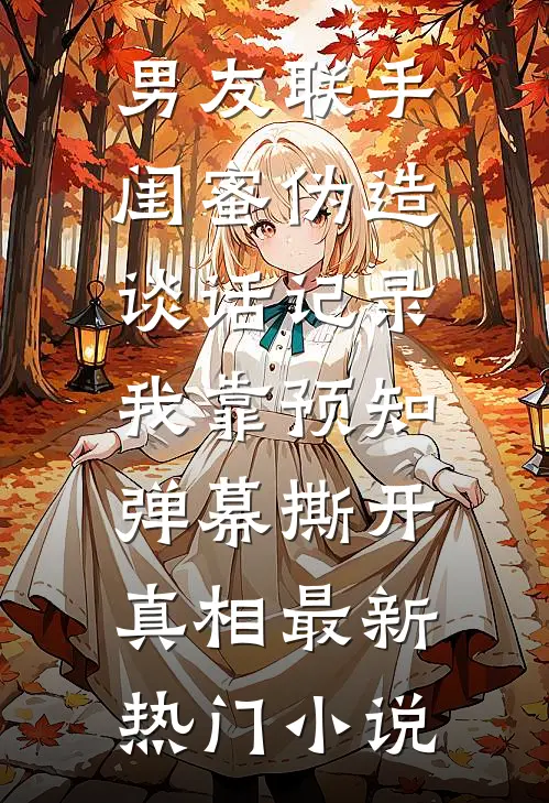 男友联手闺蜜伪造谈话记录，我靠预知弹幕撕开真相最新热门小说
