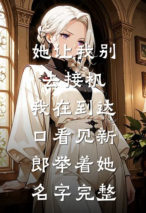 她让我别去接机，我在到达口看见新郎举着她名字完整
