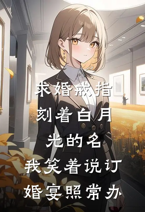 求婚戒指刻着白月光的名，我笑着说订婚宴照常办