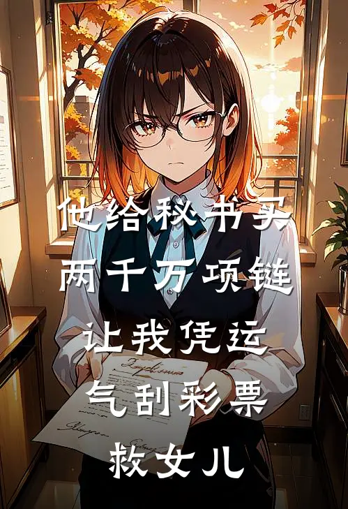 他给秘书买两千万项链,让我凭运气刮彩票救女儿