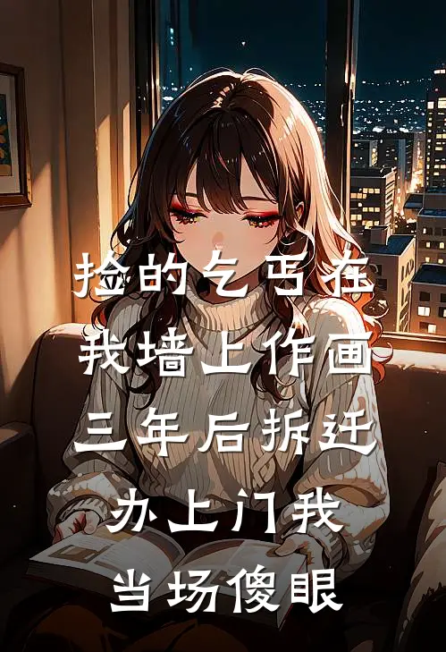 捡的乞丐在我墙上作画,三年后拆迁办上门我当场傻眼