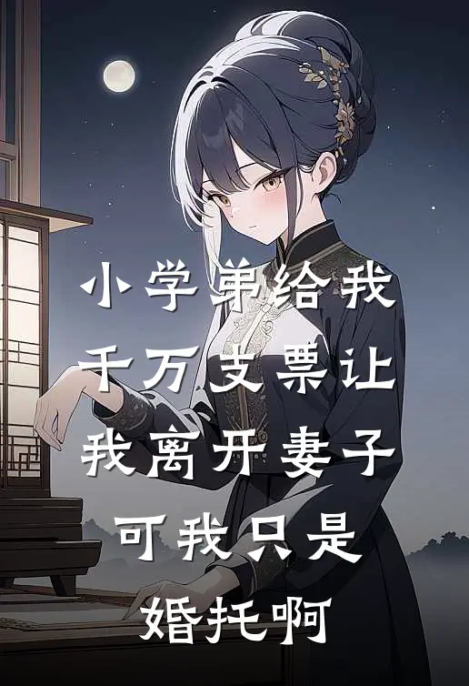 小学弟给我千万支票让我离开妻子,可我只是婚托啊