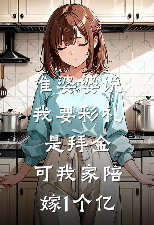 准婆婆说我要彩礼是拜金，可我家陪嫁1个亿