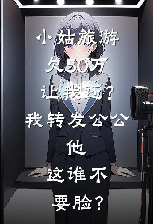 小姑旅游欠50万让我还?我转发公公,他:这谁不要脸?
