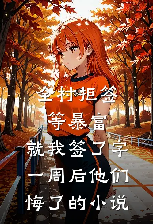 全村拒签等暴富，就我签了字，一周后他们悔了的小说
