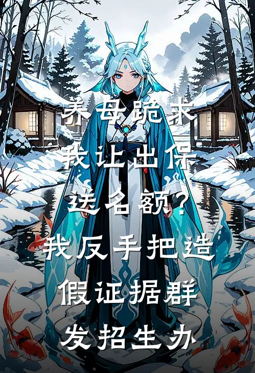 养母跪求我让出保送名额?我反手把造假证据群发招生办