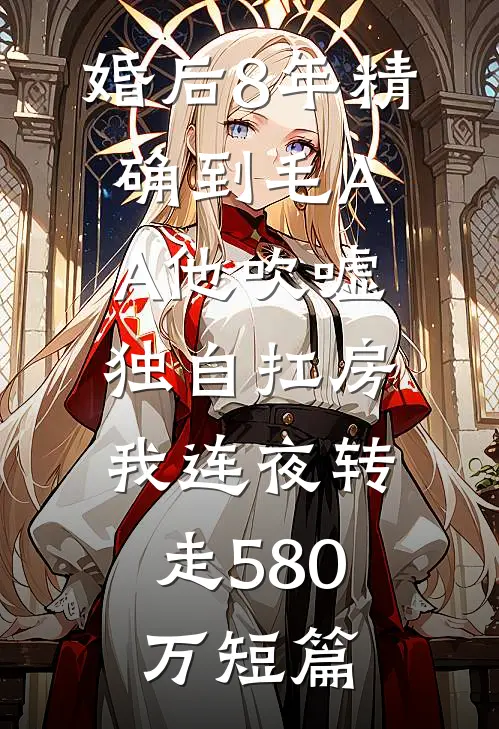 婚后8年精确到毛AA他吹嘘独自扛房，我连夜转走580万短篇