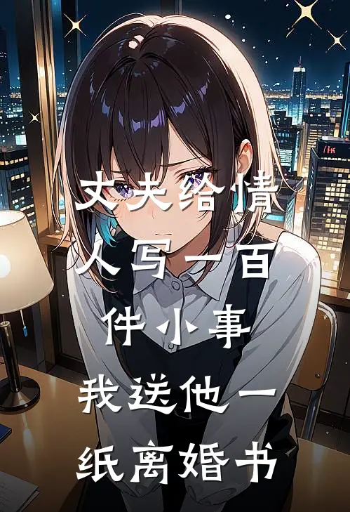 丈夫给情人写一百件小事,我送他一纸离婚书
