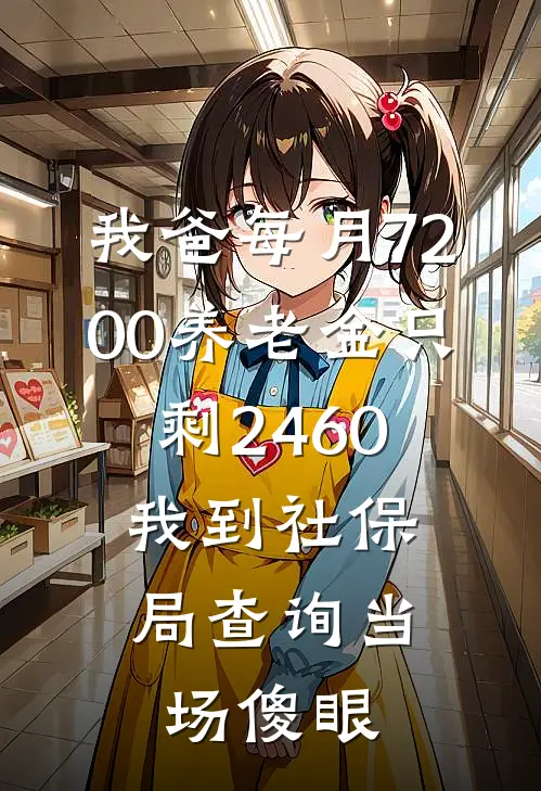 我爸每月7200养老金只剩2460,我到社保局查询当场傻眼