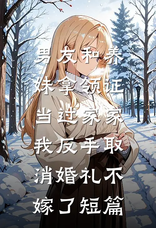 男友和养妹拿领证当过家家，我反手取消婚礼不嫁了短篇