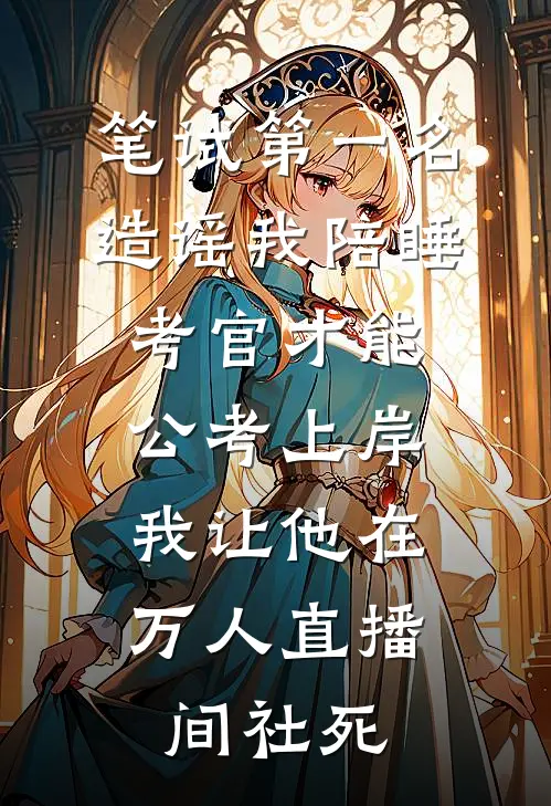 笔试第一名造谣我陪睡考官才能公考上岸，我让他在万人直播间社死