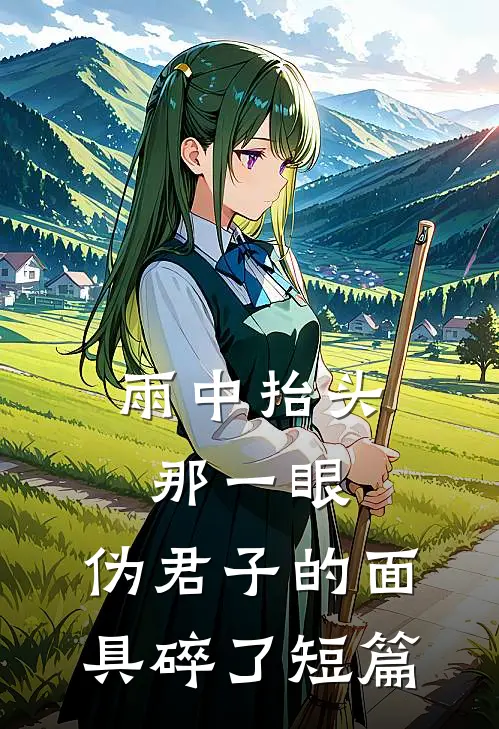 雨中抬头那一眼，伪君子的面具碎了短篇